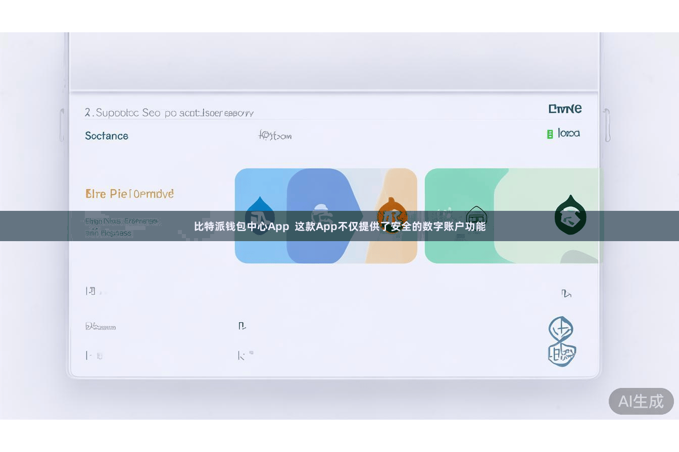 比特派钱包中心App  这款App不仅提供了安全的数字账户功能