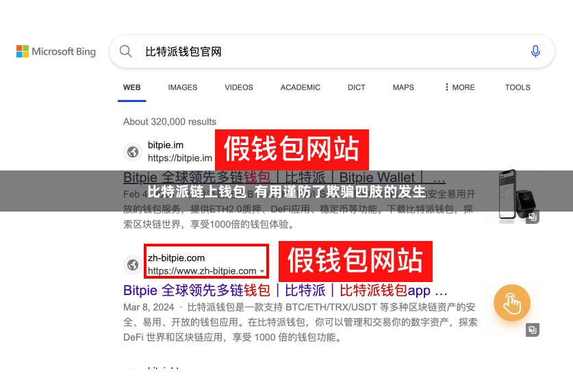 比特派链上钱包  有用谨防了欺骗四肢的发生