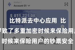 比特派去中心应用  比特派钱包罗致了多重加密时候来保险用户的钞票安全