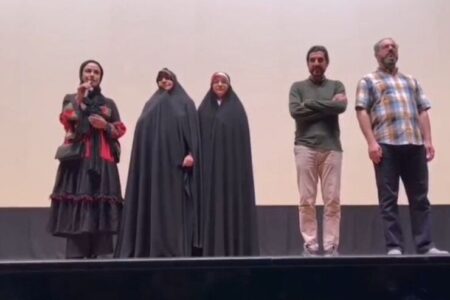 اکران مردمی فیلم “هناس” در مشهد برگزار شد