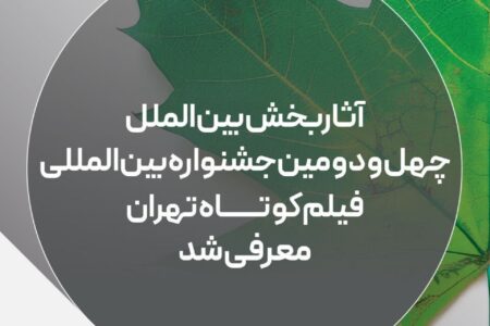 رقابت ۷۹ اثر در بخش بین الملل جشنواره فیلم کوتاه تهران