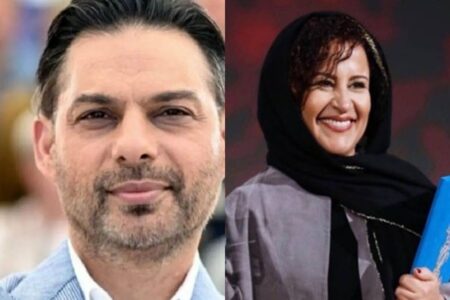 فرشته صدرعرفایی و  پیمان معادی همبازی شدند