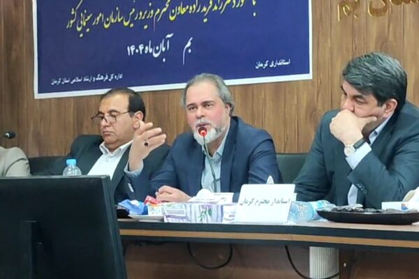 امضای تفاهم نامه همکاری سازمان سینمایی و استانداری کرمان 