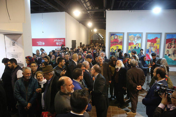 «چارسوی هنر» در باغ موزه قصر افتتاح شد/ انتقاد از شهرداری تهران