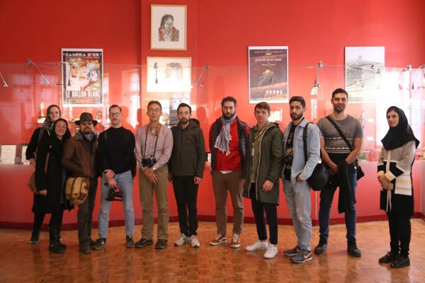 بازدید داوران خارجی جشنواره فیلم کوتاه تهران از موزه سینما