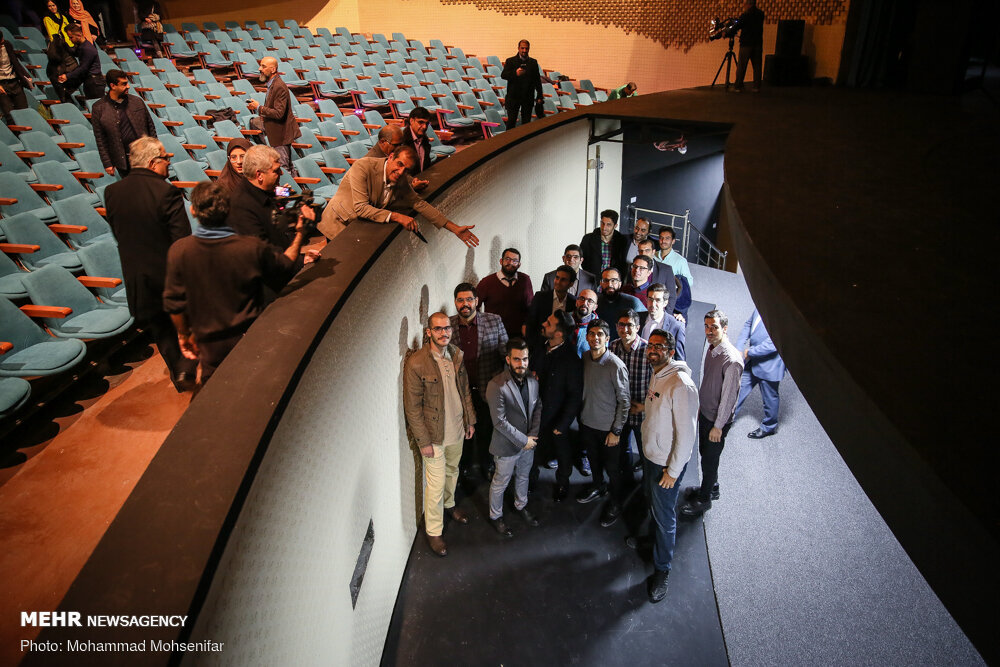 سالن اصلی «تئاتر شهر» نو شد/ اعتماد به مهندسان جوان ایرانی