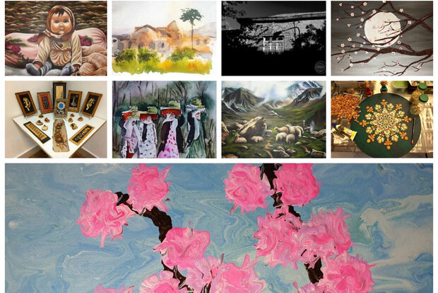۵ نمایشگاه آثار هنری در صفحه اینستاگرامی فرهنگسرای سرو